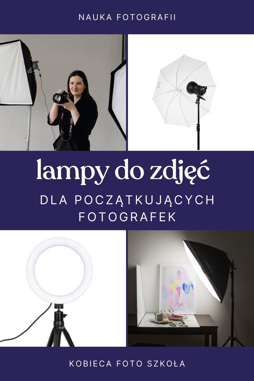 lampa do zdjęć dla początkujących blog