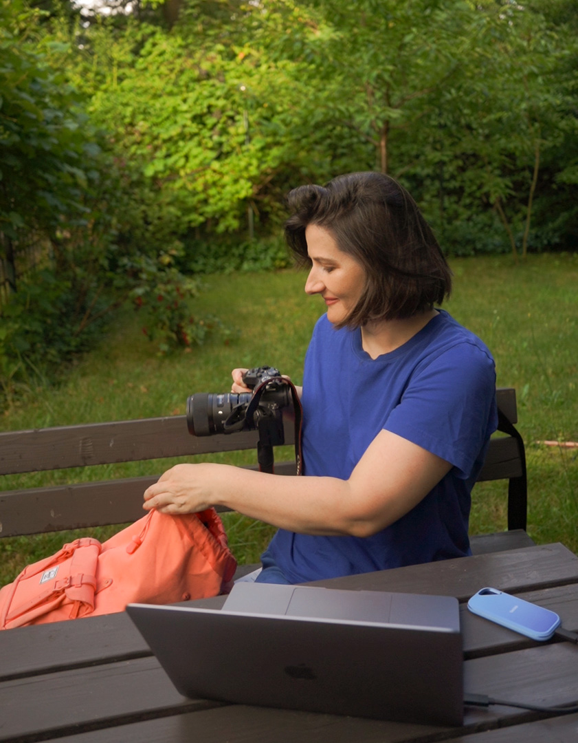 sandisk blue C0609-3 Kopie zapasowe zdjęć na dysku zewnętrznym SanDisk
